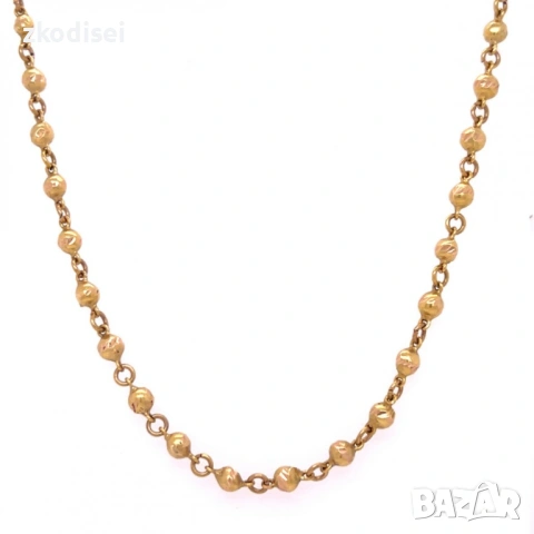 Златен синджир 15,96гр. 53,7см. 14кр. проба:585 модел:4766-1, снимка 2 - Колиета, медальони, синджири - 53116596