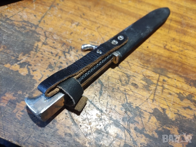 Немски нож Solingen Schneidteufel – Колекционерски (250мм) , снимка 5 - Антикварни и старинни предмети - 52919286