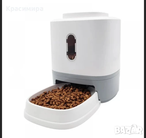 Хранилка – диспенсър с бутон, снимка 3 - За котки - 51144103