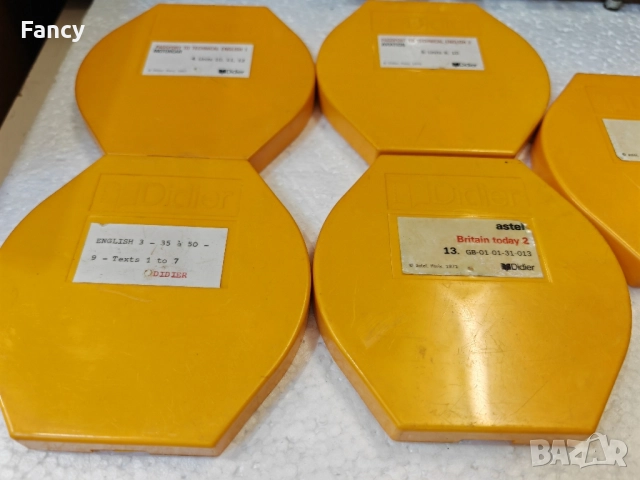 Стари ролки за магнетофон 60 те години, снимка 3 - Антикварни и старинни предмети - 51827476