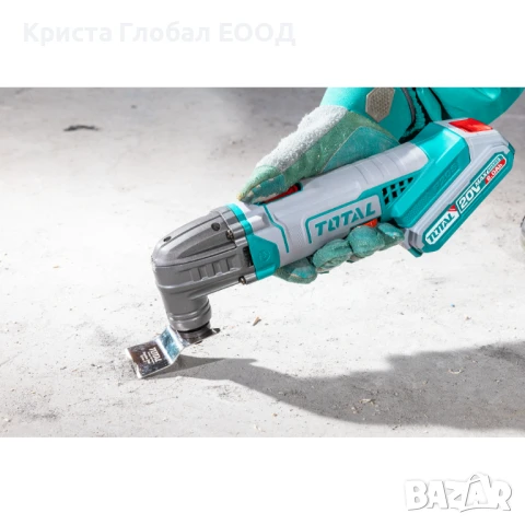 Акумулаторен мултифункционален инструмент TOTAL TMLI2022, 20 V, без батерия, снимка 3 - Други инструменти - 51196835