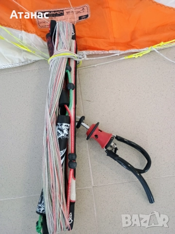 Фойл кайт Flysurfer Psycho 10m + бар, снимка 11 - Други спортове - 51530277