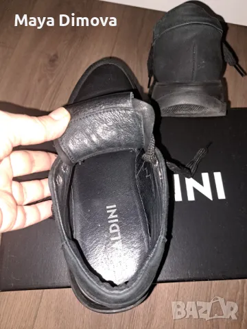 GALDINI сникърси от естествена кожа и велур, снимка 4 - Дамски ежедневни обувки - 50227791