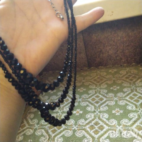 Огърлица шпинел и оникс , снимка 5 - Колиета, медальони, синджири - 38784300
