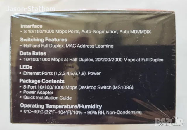 Гигабитов Суич Mercusys MS108G, 8-порта 10/100/1000Mbps, | MS108G, снимка 4 - Суичове - 55842562