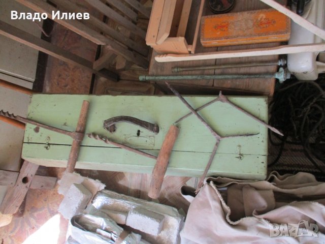 Инструменти стари разнообразни, снимка 11 - Антикварни и старинни предмети - 32666049