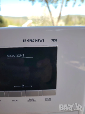 Пералня Sharp 7 кг. 1400 обурота, снимка 3 - Перални - 54345001