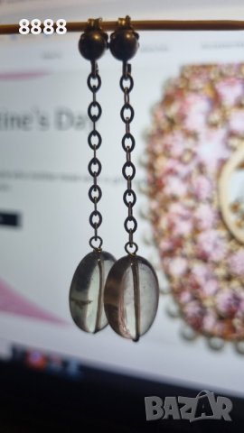 Сребърни обеци 925 Italy , снимка 3 - Обеци - 44263236