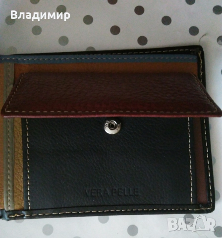 Мъжки портфейли естествена кожа , снимка 6 - Портфейли, портмонета - 52453339