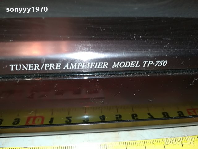 AKAI TP-750 TUNER/PREAMPLIFIER-ВНОС GERMANY 3110221008, снимка 7 - Ресийвъри, усилватели, смесителни пултове - 38507368