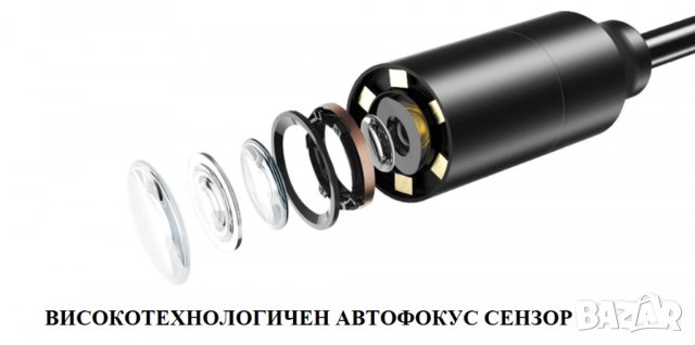АВТОФОКУС ендоскоп ПРОФЕСИОНАЛЕН UltraHD, USB/typeC/WiFi, снимка 3 - Камери - 32142035