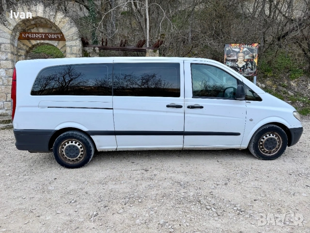 Mercedes Vito 111CDI 9места XXXL W639 6скорости 2008г, снимка 6 - Бусове и автобуси - 53879488