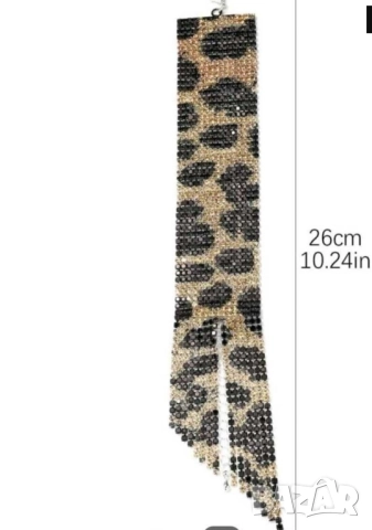 Гривна с кристали , снимка 3 - Гривни - 52530576