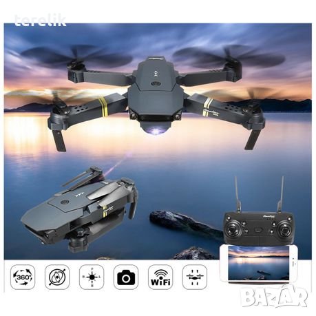 Нов DRON 998, 4K ULTRA HD; WIFI HPV 2.4G, Камера 2MP приложение за телефонна предаване на живо,, снимка 18 - Друга електроника - 39931261