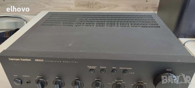 Стерео усилвател Harman/Kardon HK6550, снимка 3 - Ресийвъри, усилватели, смесителни пултове - 53082074