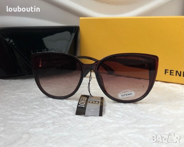 Fendi 2022 дамски слънчеви очила тип котка с лого, снимка 8 - Слънчеви и диоптрични очила - 37110238