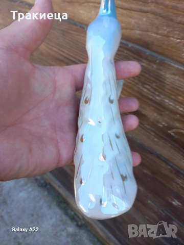 СТАР БЪЛГАРСКИ ПОРЦЕЛАНОВ ПАУН, снимка 5 - Антикварни и старинни предмети - 54322167