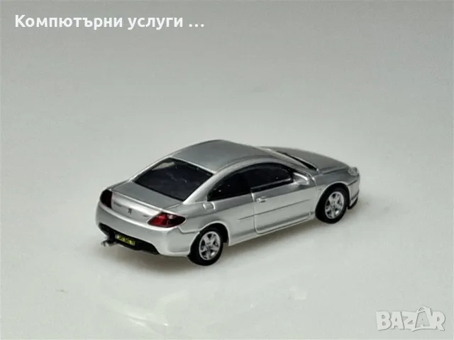 PEUGEOT 407 Coupe 2006 - мащаб 1:87 на Norev моделът е нов в кутия, снимка 2 - Колекции - 55748279