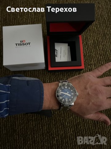 Продавам нов мъжки часовник” TISSOT Seastar”Автомат, снимка 8 - Мъжки - 38881697