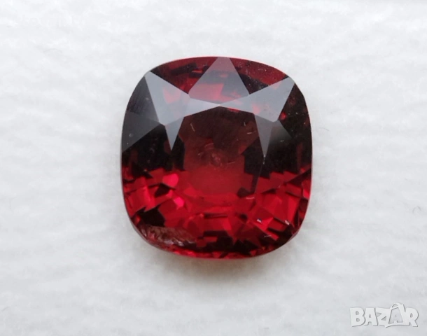 Рядък червен шпинел в голям размер - 3.35кт.! GIA сертификат! Нов! , снимка 9 - Други - 53280538