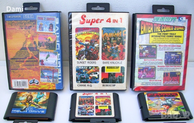 Конзола SEGA Mega Drive II 16-bit оригинал комплект с игри, снимка 12 - PlayStation конзоли - 52978814