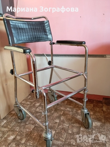 Комбиниран тоалетен стол за тежки хора до 225 кг., Разтегателна маса, Kонструкция за превоз на товар, снимка 9 - Тоалетни столове - 49581755