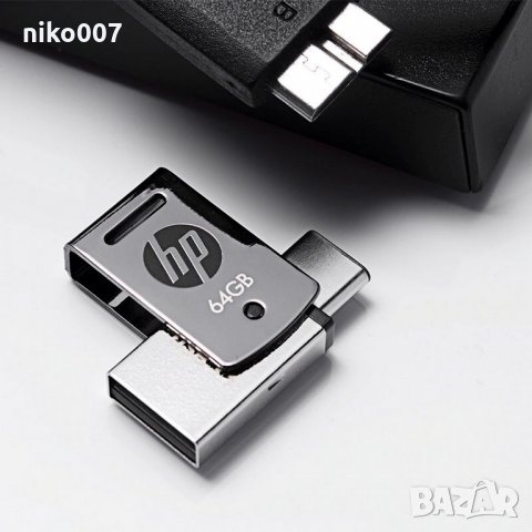 Оригинална НР-карта памет-Флашка-флаш памет 64gb за телефон-лаптоп, снимка 4 - Лаптоп аксесоари - 30063847