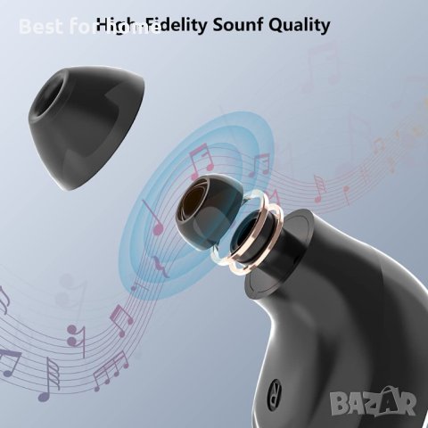 Безжични стерео слушалки Blackview AirBuds 1, Bluetooth,IPX7 Водоустойчиви, снимка 5 - Слушалки, hands-free - 40712784