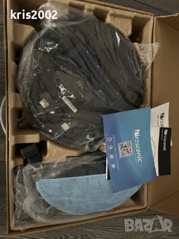 Прахосмукачка-робот, Proscenic 830p с функция за миене, снимка 4 - Прахосмукачки - 53348283