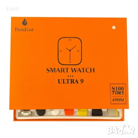 Смарт часовник 2023 New smart watch S100 Ultra, снимка 9 - Смарт часовници - 47976893