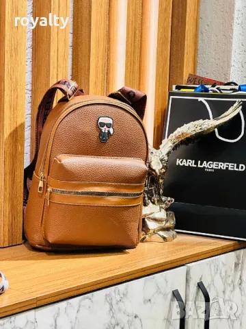 Karl Lagerfeld дамски раници Различни цветове , снимка 7 - Раници - 49176558