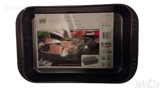 Дълбока тава за печене с незалепващо покритие, снимка 3 - Други - 52713944