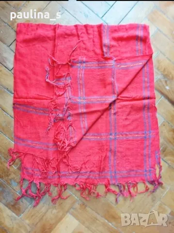 Четири различни броя / Два - Индийски шал 100% фин памук и 2 ангора , снимка 5 - Шалове - 32580778