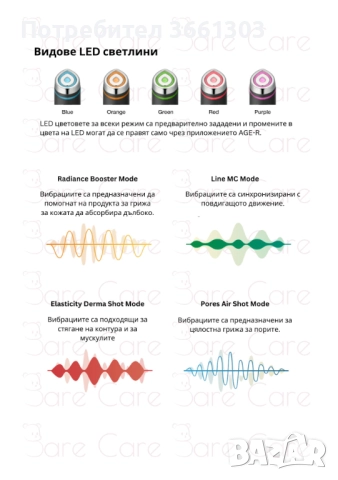 Уред за лифтинг  AGE-R BOOSTER PRO, снимка 5 - Масажори - 51518853