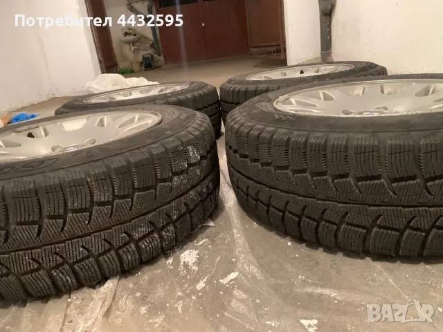 Джанти с гуми  BMW 16”, снимка 3 - Гуми и джанти - 49737366
