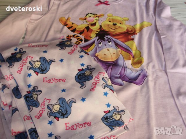 Детска пижама с дълъг ръкав за момиче ръст 140, снимка 2 - Детски пижами - 26437892