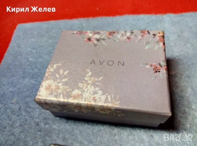 AVON Маркови ПОСРЕБРЕНИ СКЪПОЦЕННИ КОЛИЕ и ОБЕЦИ с ФАСЕТИРАНИ КАМЪНИ ГРАНАТ 47694, снимка 4 - Бижутерийни комплекти - 47561664