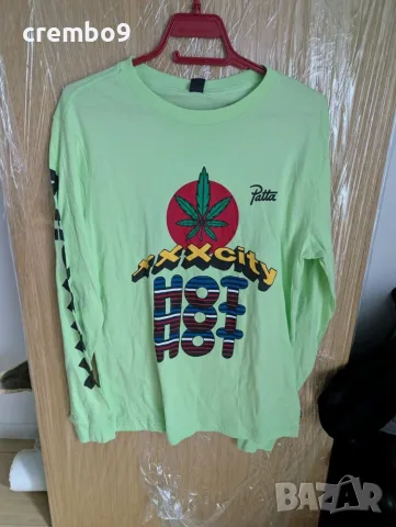 Patta Paradise зелен лонгслив, нов с етикети