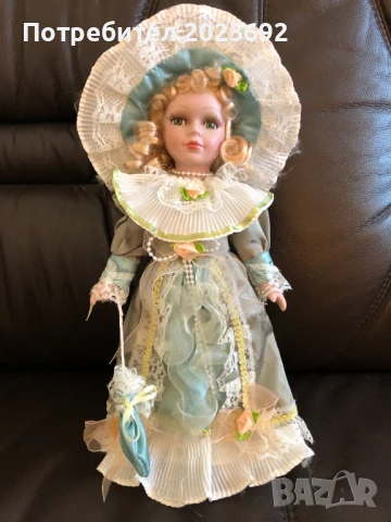 Порцеланова кукла за колекция, снимка 1