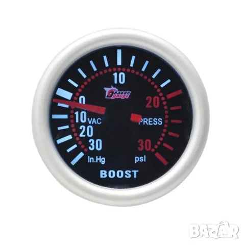 Уред за турбо налягане от -30 PSI до +30 PSI 52 mm