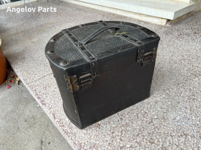 Декоративно дървено-кожено куфарче, снимка 6 - Други - 42226253