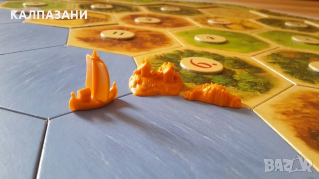 CATAN МОРЕПЛАВАТЕЛИ НАСТОЛНА ИГРА РАЗШИРЕНИЕ, снимка 2 - Игри и пъзели - 34214040