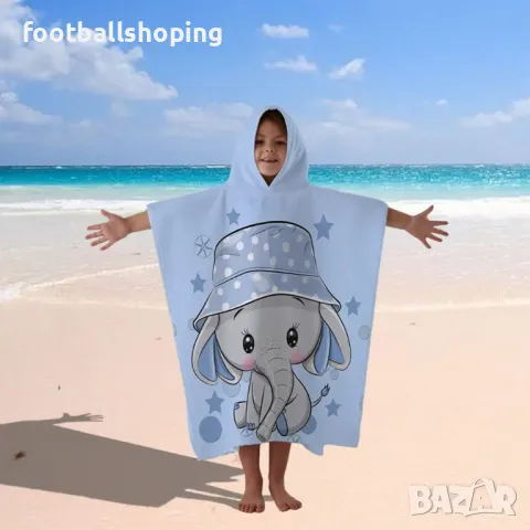 Детски пончовци - 11 варианта, снимка 3 - Хавлии и халати - 49543884