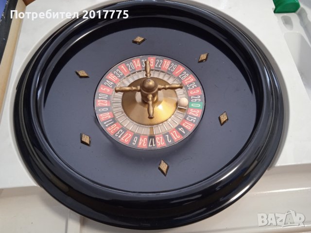 Ретро винтидж настолна игра Рулетка ГДР, снимка 6 - Рулетки - 39429117