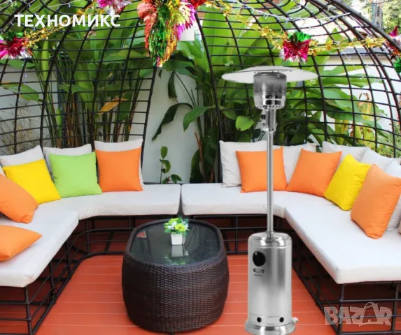 Външна отоплителна печка тип гъба на газ ,13 kW , снимка 6 - Отоплителни печки - 47662196