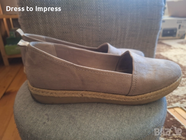 Дамски еспадрили естествен велур 40 Graceland