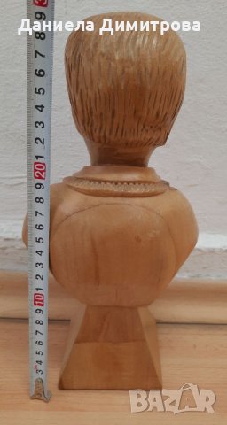 Дървена фигура, снимка 2 - Статуетки - 36645780