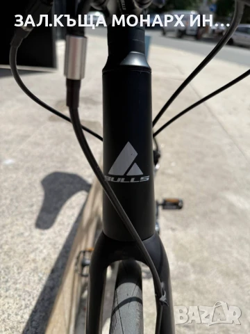 Шосеен велосипед bulls harrier 2 disc/CARBON/, снимка 9 - Велосипеди - 50985270