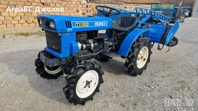 Японски малогабаритен трактор Iseki TX1000F с фреза, 4х4, 10 к.с., АграБГ Джолев, снимка 1
