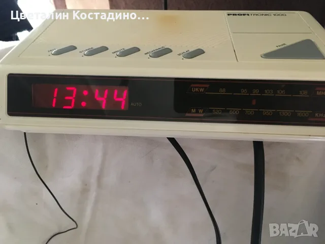 настолен, немски радиочасовник, снимка 14 - Радиокасетофони, транзистори - 56536948